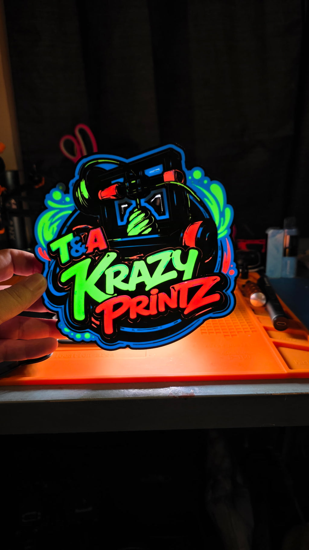 Custom Light Boxes For Desk