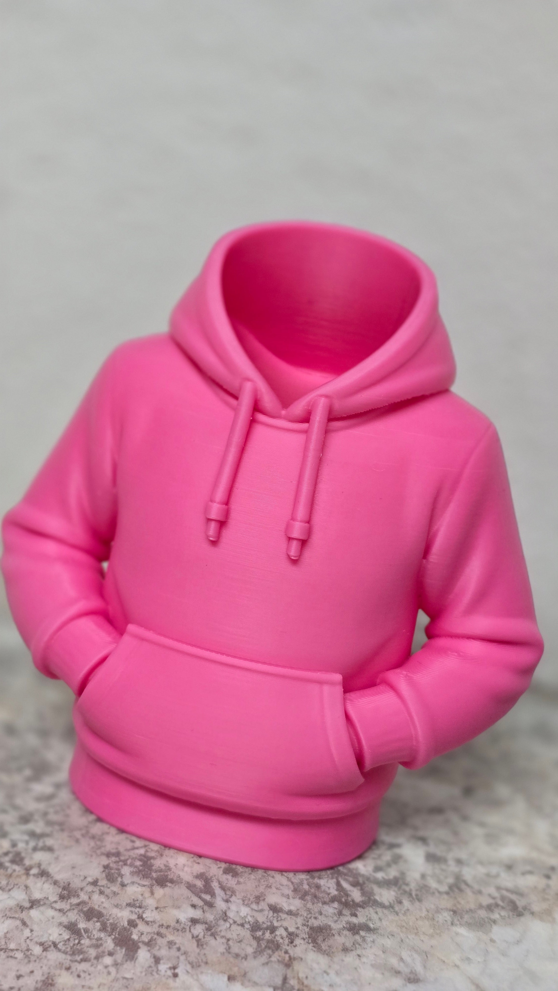 Custom Pink Hoodie Pen Holder