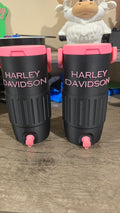 Harley davidson 12 oz slim can koozies